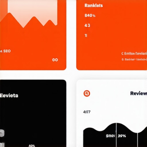 Screenshot of local SEO tools dashboard with rankings and citation data