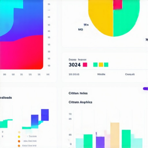 Screenshot of digital marketing tools with ranking and citation analytics.