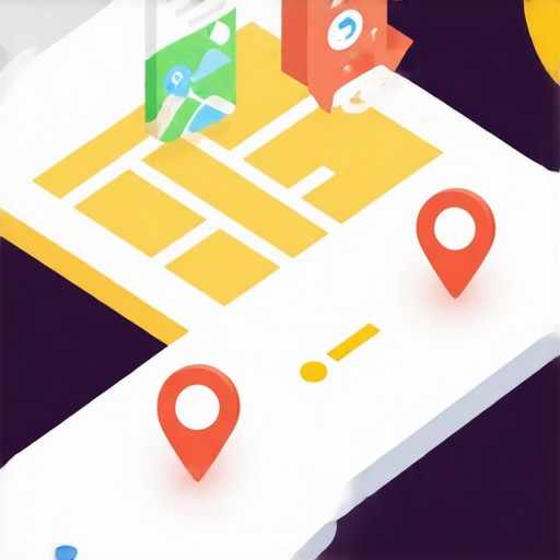 Illustration of map optimization strategies involving user engagement and real-time signals.