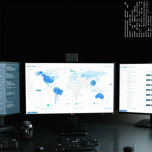 A modern workspace with tools for map ranking optimization