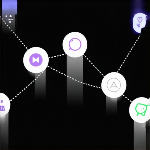A detailed diagram showing different map signals grouped into clusters affecting local rankings.