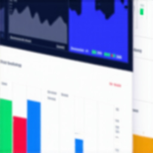 Advanced Local SEO Analytics Dashboard A professional marketing analyst reviewing local SEO metrics on a digital screen.